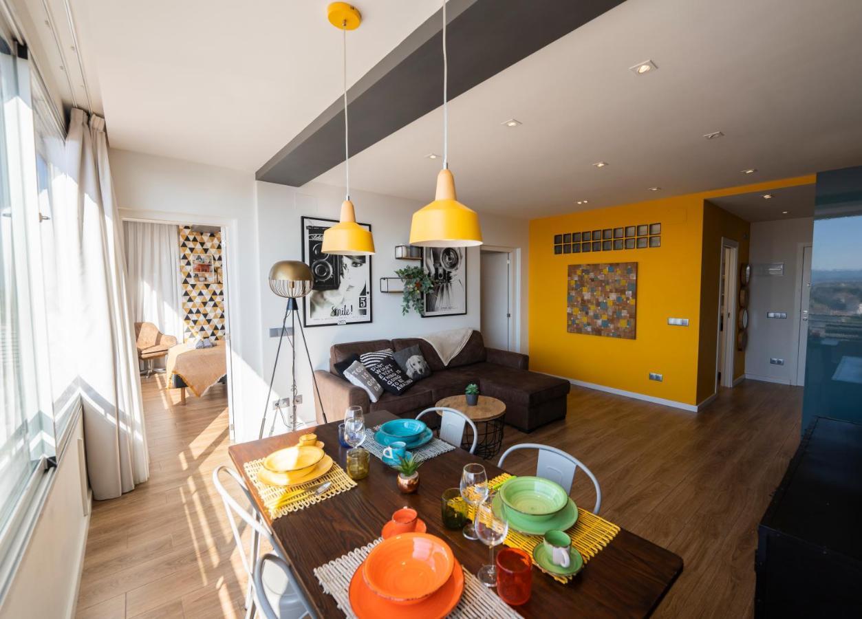 Charming Downtown Skyscrapper Apartment Alicante Luaran gambar